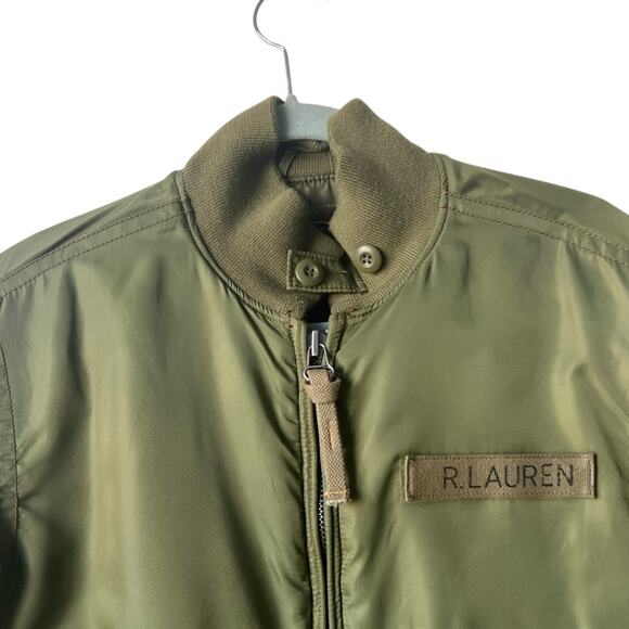 VTG Ralph Lauren Polo 67 Jeans Co. Military Surplus Green Jacket Men Size S - Picture 3 of 12